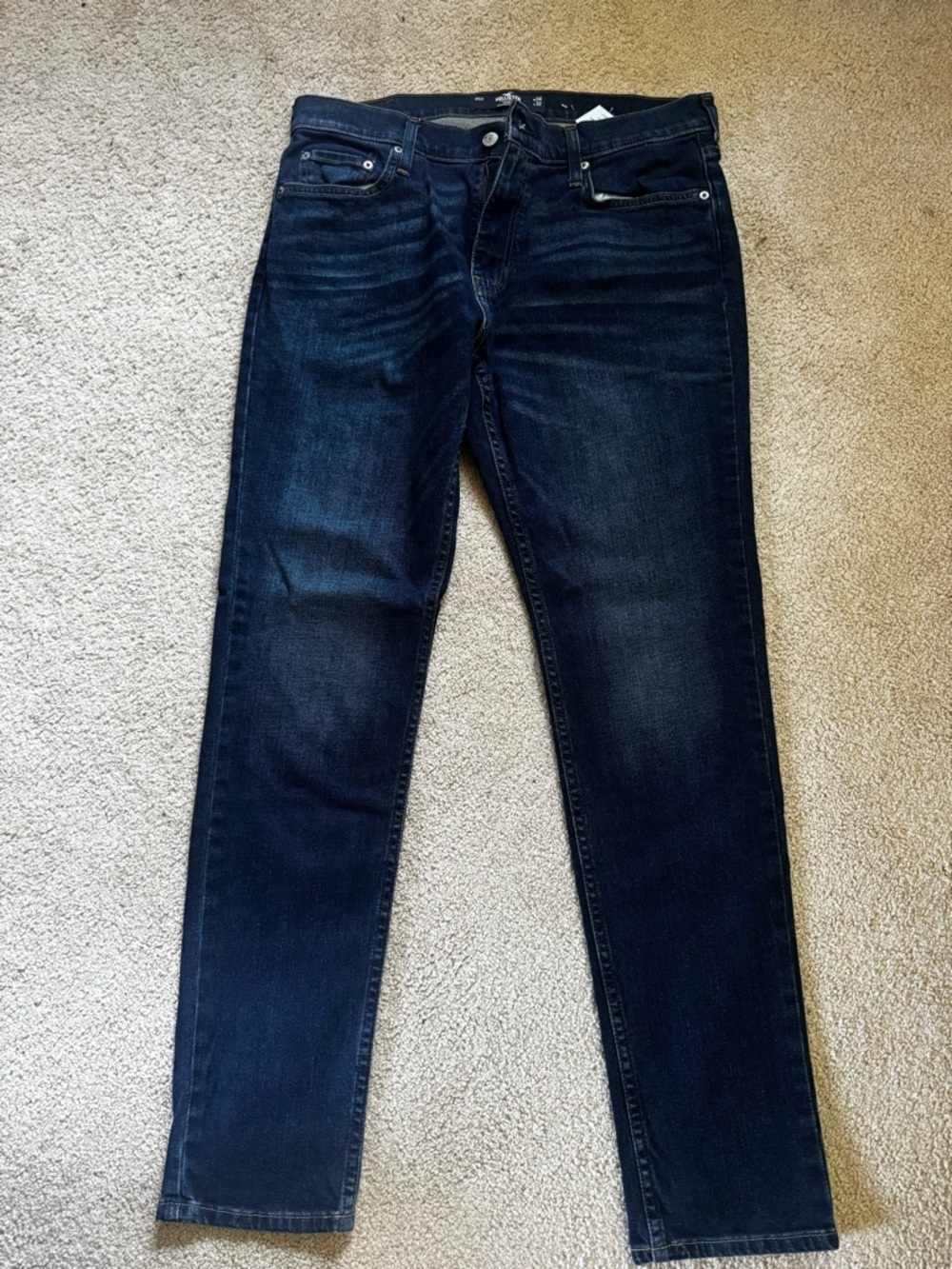 Men's Dark Blue Slim Fit Jeans